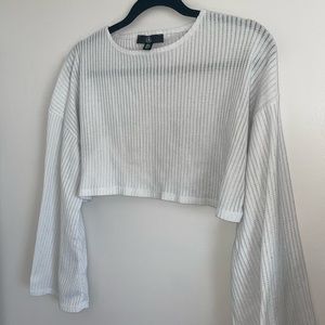 White Crop Top